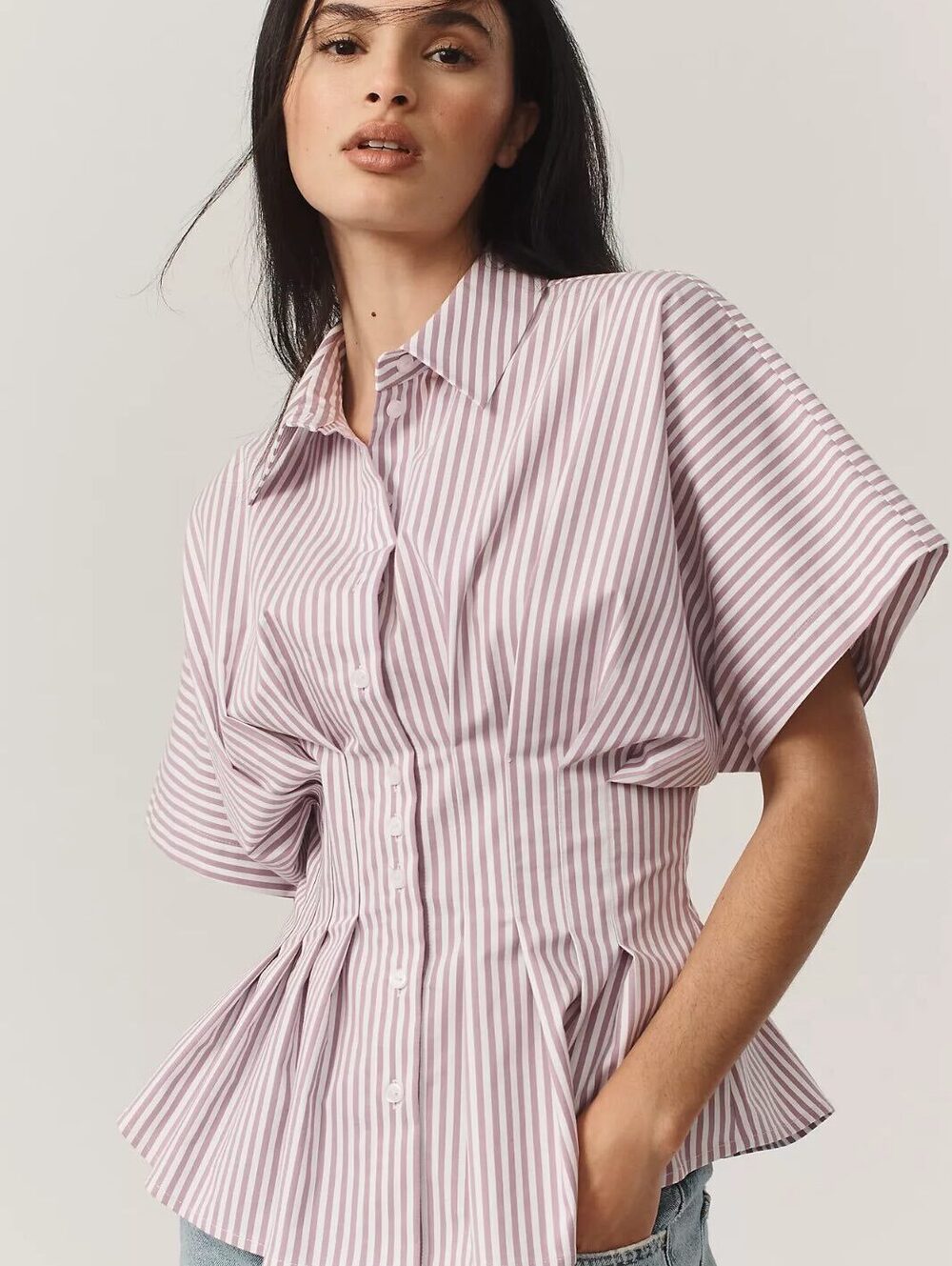 Exquise Anthropologie Button-Up Shirt XL